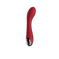 Vibrátor, dildó, műpénisz - G-pont vibrátor: Lonely - akkus G-pont vibrátor (piros) termék fotó, kép