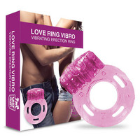 Férfi kellékek - Péniszgyűrű, heregyűrű: Love in the Pocket - egyszeri vibrációs gyűrű (pink) termék fotó, kép