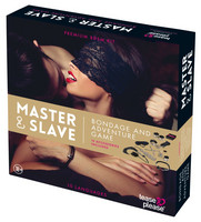 Bondage, Kötözés, S/M - Kötözés: Master & Slave - Kötözős játék szett (barna-fekete) termék fotó, kép