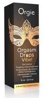 Női kellékek - Stimulálók: Orgie Orgasm Drops Vibe - bizsergető intim gél nőknek (15 ml) termék fotó, kép