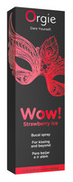 Előjáték, kellékek - Erotika pároknak: Orgie Wow Strawberry Ice - hűsítő orál spray (10 ml) termék fotó, kép