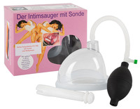 Női kellékek - Mell- és klitorisz pumpák, izgatók: Orvosi csiklószívó hüvelyszondával termék fotó, kép