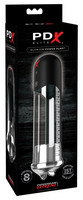 Férfi kellékek - Péniszpumpa: PDX Blowjob - automata péniszpumpa ajkakkal (fekete) termék fotó, kép
