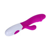 Vibrátor, dildó, műpénisz - Vagina és klitorisz vibrátor: Pretty Love Snappy - vízálló, csiklókaros G-pont vibrátor (lila) termék fotó, kép