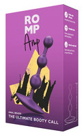 Popsi szex, anál szex - Análfüzérek, anál gyöngysorok: ROMP Amp - anál gyöngysor (lila) termék fotó, kép
