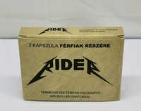 Férfi kellékek - Férfi potencia: Rider - természetes étrend-kiegészítő férfiaknak (2 db) termék fotó, kép