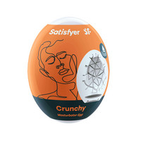 Kielégítő eszközök - Különleges maszturbátorok: Satisfyer Egg Crunchy - maszturbációs tojás (1 db) termék fotó, kép