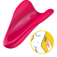 Vibrátor, dildó, műpénisz - Klitorisz izgatók: Satisfyer High Fly - akkus, vízálló csikló vibrátor (magenta) termék fotó, kép