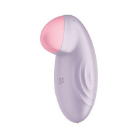 Vibrátor, dildó, műpénisz - Klitorisz izgatók: Satisfyer Tropical Tip - okos, akkus csiklóvibrátor (lila) termék fotó, kép