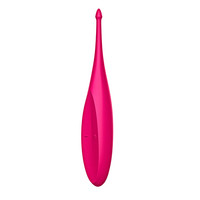 Vibrátor, dildó, műpénisz - Klitorisz izgatók: Satisfyer Twirling Fun - akkus, vízálló csiklóvibrátor (magenta) termék fotó, kép