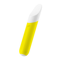 Vibrátor, dildó, műpénisz - Mini vibrátor (rezgő): Satisfyer Ultra Power Bullet 7 - akkus, vízálló csikló vibrátor (sárga) termék fotó, kép