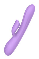 Vibrátor, dildó, műpénisz - Vagina és klitorisz vibrátor: The Candy Shop - akkus, csiklókaros vibrátor (lila) termék fotó, kép