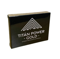 Férfi kellékek - Férfi potencia: Titán Power Gold - étrendkiegészítő férfiaknak (3 db) termék fotó, kép