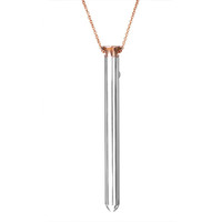 Vibrátor, dildó, műpénisz - Mini vibrátor (rezgő): Vesper - luxus vibrátor nyaklánc (rose arany) termék fotó, kép
