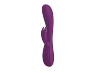 Vibrátor, dildó, műpénisz - Vagina és klitorisz vibrátor: WEJOY Elise - akkus, vízálló, csiklókaros vibrátor (lila) termék fotó, kép