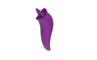 Vibrátor, dildó, műpénisz - Klitorisz izgatók: WEJOY Iris - akkus, nyaló nyelv vibrátor (lila) termék fotó, kép