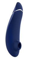 Vibrátor, dildó, műpénisz - Klitorisz izgatók: Womanizer Premium 2 - akkus, vízálló csiklóizgató (kék) termék fotó, kép