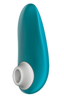 Vibrátor, dildó, műpénisz - Klitorisz izgatók: Womanizer Starlet 3 - akkus, vízálló csiklóizgató (türkiz) termék fotó, kép