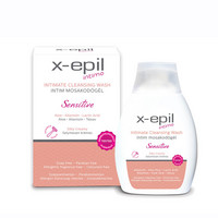 Előjáték, kellékek - Higiénia, intim ápolószer: X-Epil Intimo Sensitive - intim mosakodógél (250 ml) termék fotó, kép