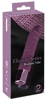 Vibrátor, dildó, műpénisz - Mini vibrátor (rezgő): You2Toys Elegant Realistic - akkus, vízálló vibrátor (lila) termék fotó, kép