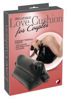 Kielégítő eszközök - Szerelemhinta, hálószoba kellék: You2Toys Love Cushion - felfújható szexpárna szett (fekete) termék fotó, kép