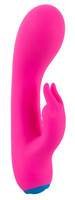 Vibrátor, dildó, műpénisz - Vagina és klitorisz vibrátor: You2Toys bunt. - akkus, vízálló csiklókaros vibrátor (pink) termék fotó, kép