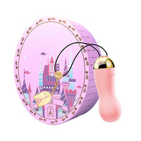 Vibrátor, dildó, műpénisz - Kéjgolyók, tojás vibrátorok: ZALO Baby Star - akkus, luxus vízálló vibrotojás (pink) termék fotó, kép
