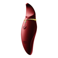 Vibrátor, dildó, műpénisz - Klitorisz izgatók: ZALO – Hero akkus, vízálló csiklóvibrátor (vörös) termék fotó, kép