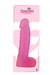 All Time Favorites - herés műpénisz dildó - pink (17,5 cm) kép