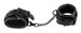 Bad Kitty - drágakőmintás láncos csuklóbilincs (fekete) kép