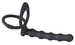Black Velvet - here- és péniszgyűrű análdildóval (fekete) kép