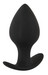 Black Velvet - szilikon anál dildó szett (3 részes) - fekete kép