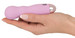 Cuties Mini Rose - akkus, hullámos vibrátor (pink) kép