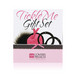 LoversPremium Tickle Me - bilincses szett (pink-fekete) - 3 részes kép