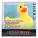 My Duckie Classic 2.0 - játékos kacsa vízálló csiklóvibrátor (sárga) kép