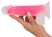 Super Softie - szuper puha, tapadótalpas dildó (pink) - közepes kép