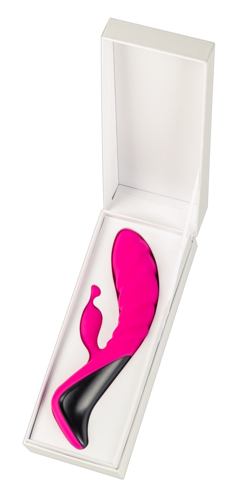 Adrien Lastic Trigger - akkus, csiklókaros vibrátor (pink-fekete) Vagina és klitorisz vibrátor kép