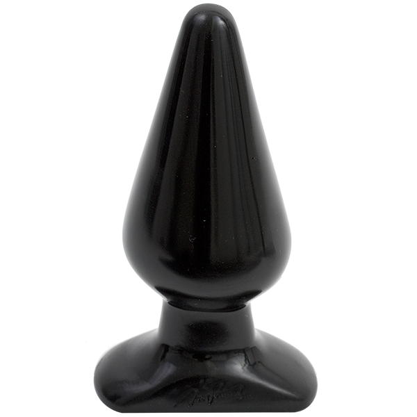 Amerikai anál dildó - classic, nagy (fekete) Dildó, vibrátor, butt-plug kép