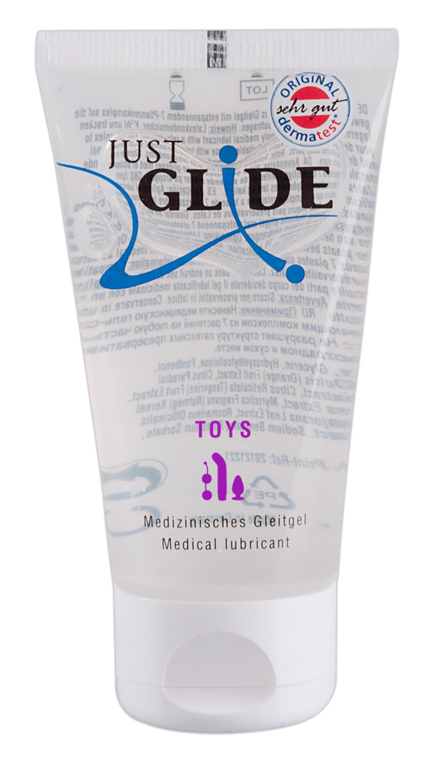 Just Glide Toy - vízbázisú síkosító (50 ml) Síkosító, masszázs olaj kép