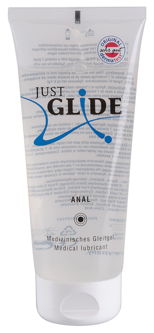 Just Glide anál síkosító (200ml) Síkosító, masszázs olaj kép